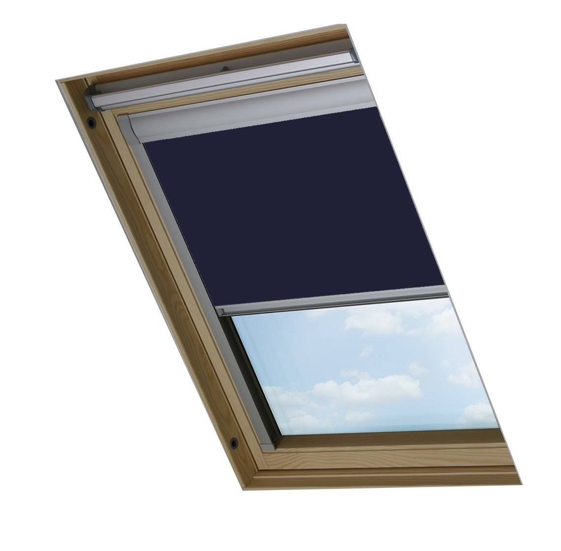 Navy Skylight Blind for Roof Windows V359