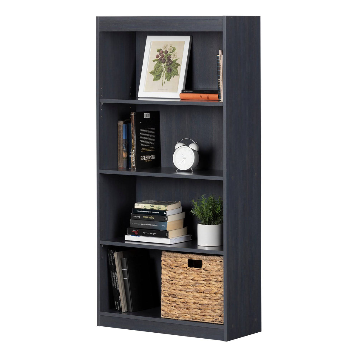 Blueberry 4-Shelf Bookcase J51454