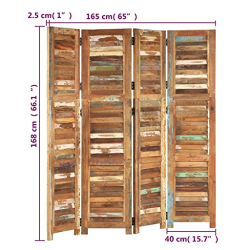 Solid Wood Reclaimed Room Divider N164