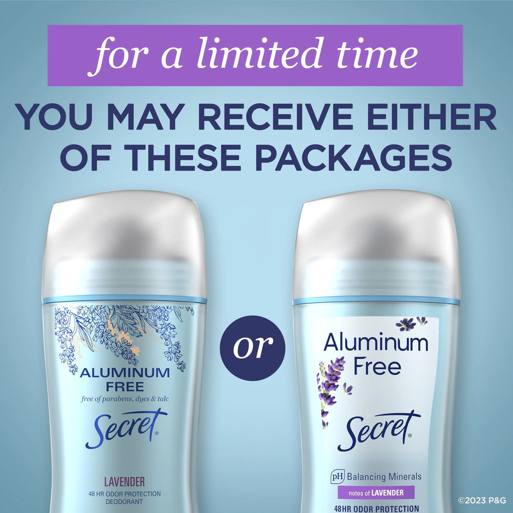 Aluminum Free Lavender Deodorant 2.4 oz K232