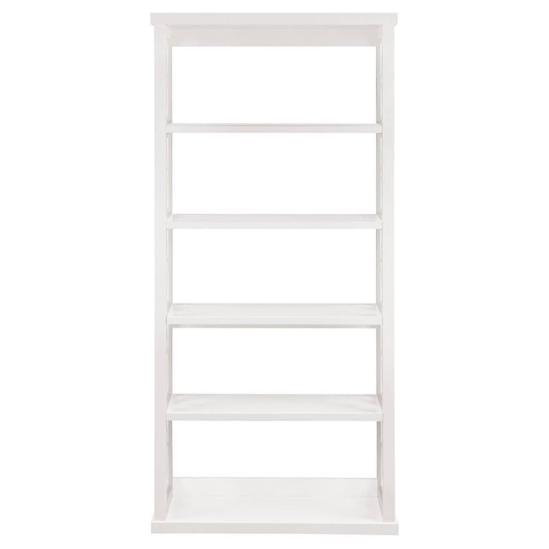 White 5 Shelf Bookcase H97478