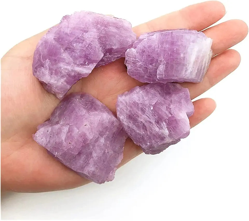 Natural Purple Spodumene Crystal Raw Stones 50-70 Grams Q748811