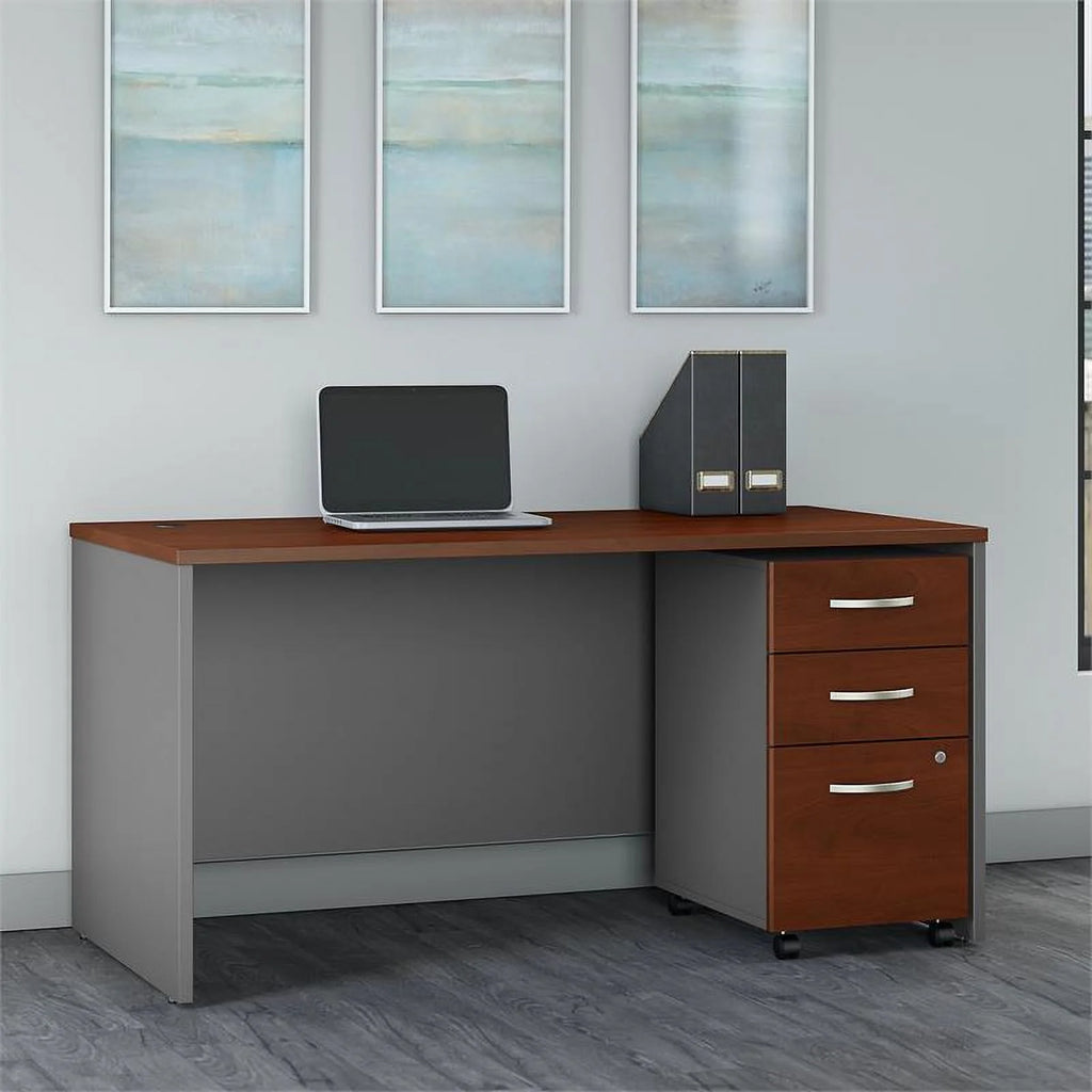 60W Office Desk with Drawers Q3251