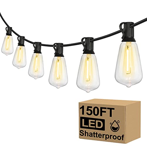 100FT Waterproof Dimmable LED Outdoor String Lights Y506