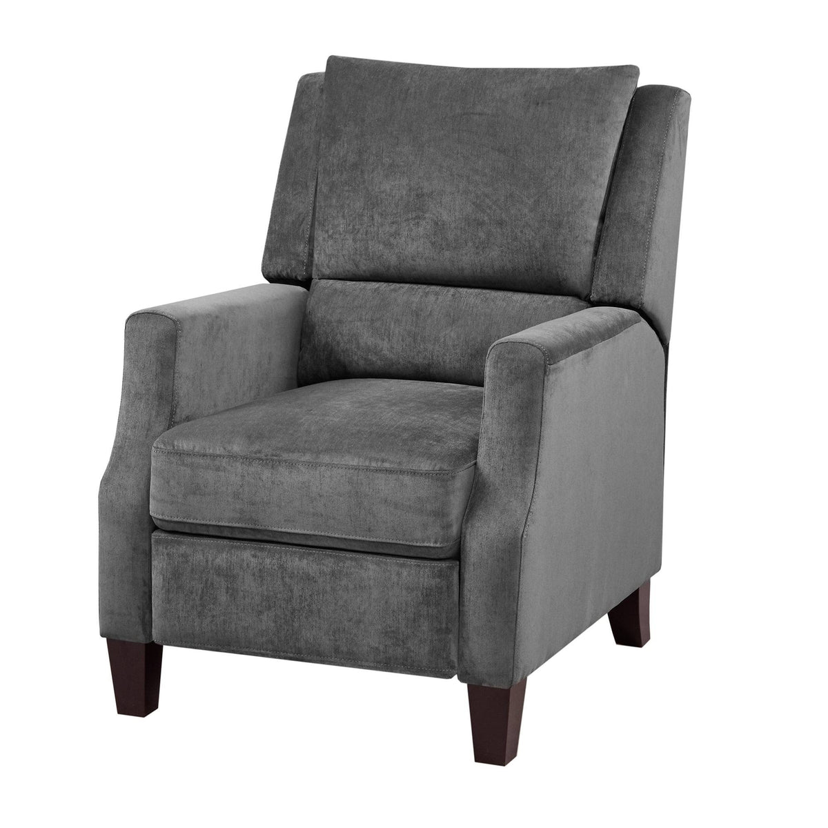 Grey Push Back Recliner B283