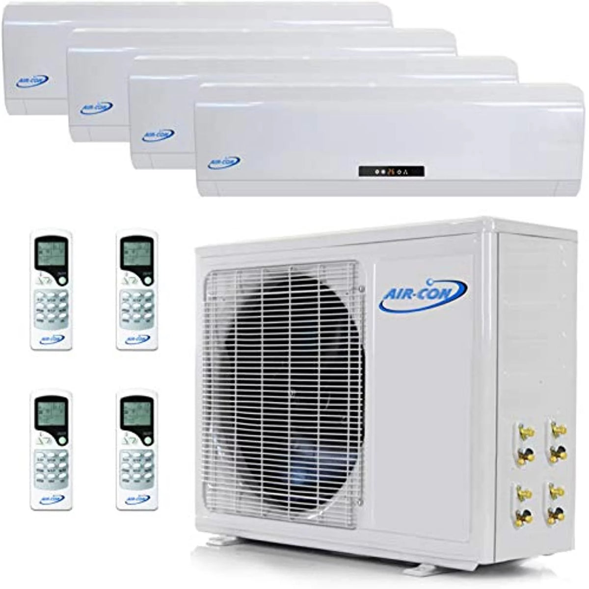4 Zone 9000 12000 Ductless Mini Split Air Conditioner A239744