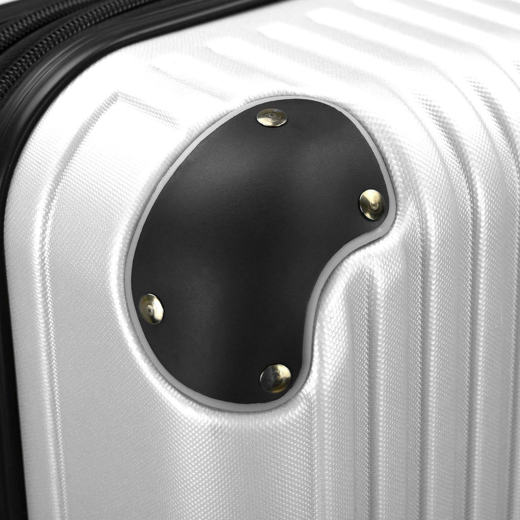 Pear White 3-Piece Hardside Expandable Spinner Set B63304