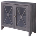 Distressed Grey Accent Cabinet C726583