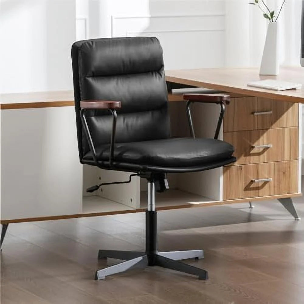PU Padded Ergonomic Swivel Office Desk Chair with Wheels V780