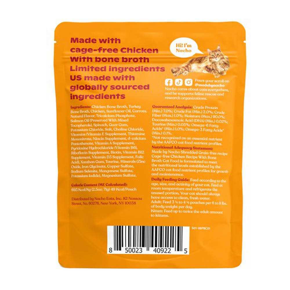 Cage-Free Chicken Puree Meal Topper with Bone Broth E595