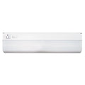 Under-Cabinet Fluorescent Fixture, Steel, White, Bundle of 2 Q16230