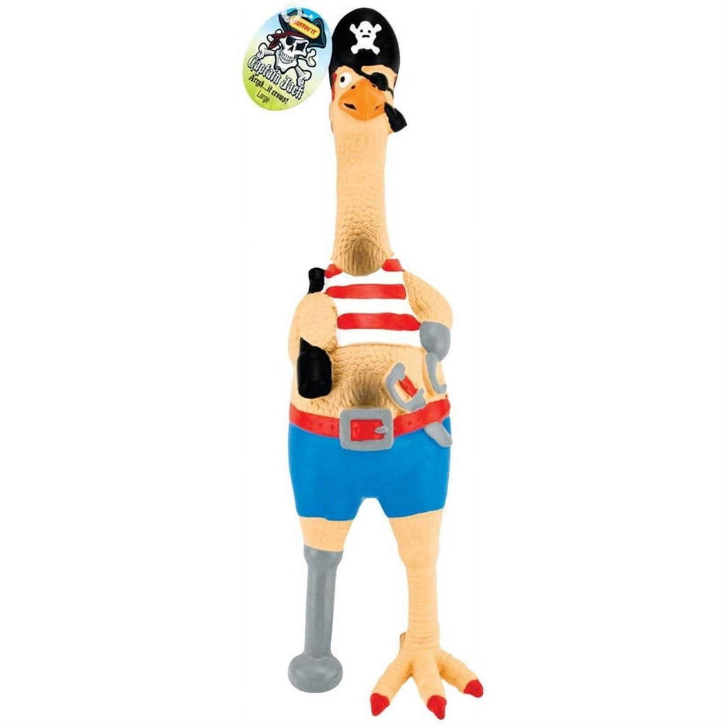 Rubber Chicken Dog Toy Q167