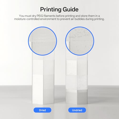 PETG Filament 1.75mm 3D Printer Filament 1KG Spool V8108