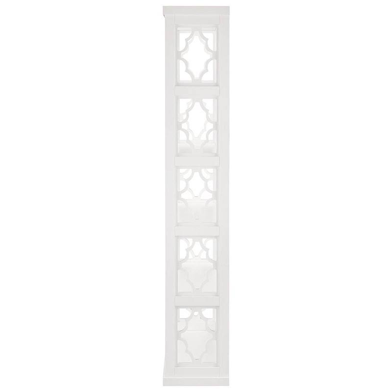 White 5 Shelf Bookcase H97478
