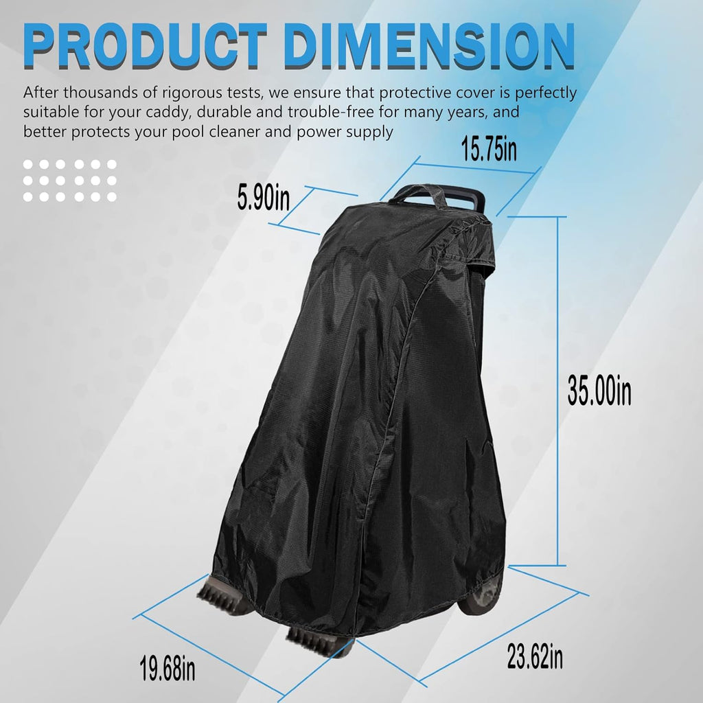 Swimming Pool Cleaner Caddy Cover, Oxford 330D Fabric, Waterproof Z3528