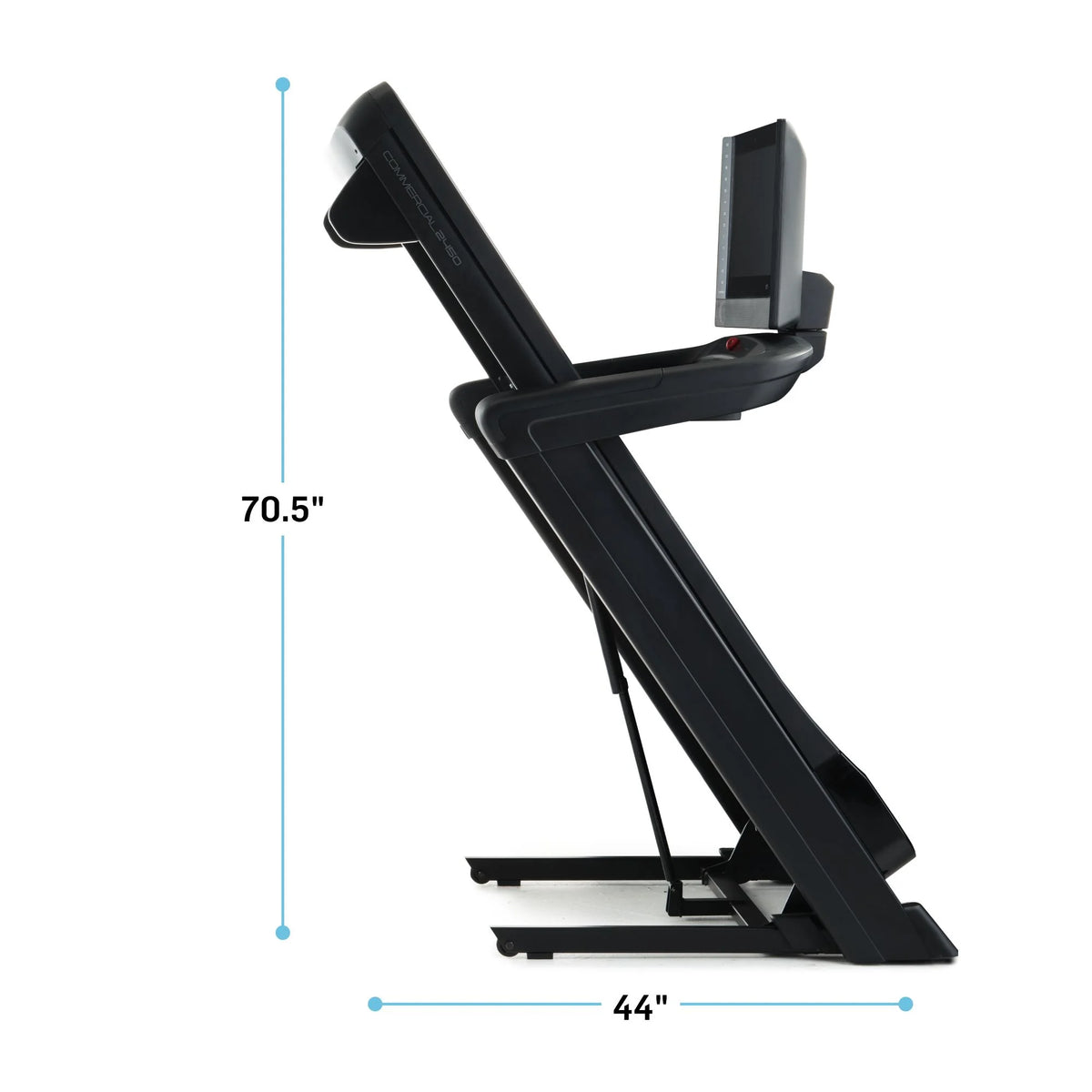 Treadmill with 22” Pivoting Touchscreen I189