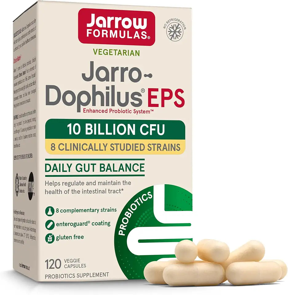 Probiotics 10 Billion CFU Supplement 120 Veggie Capsules P555