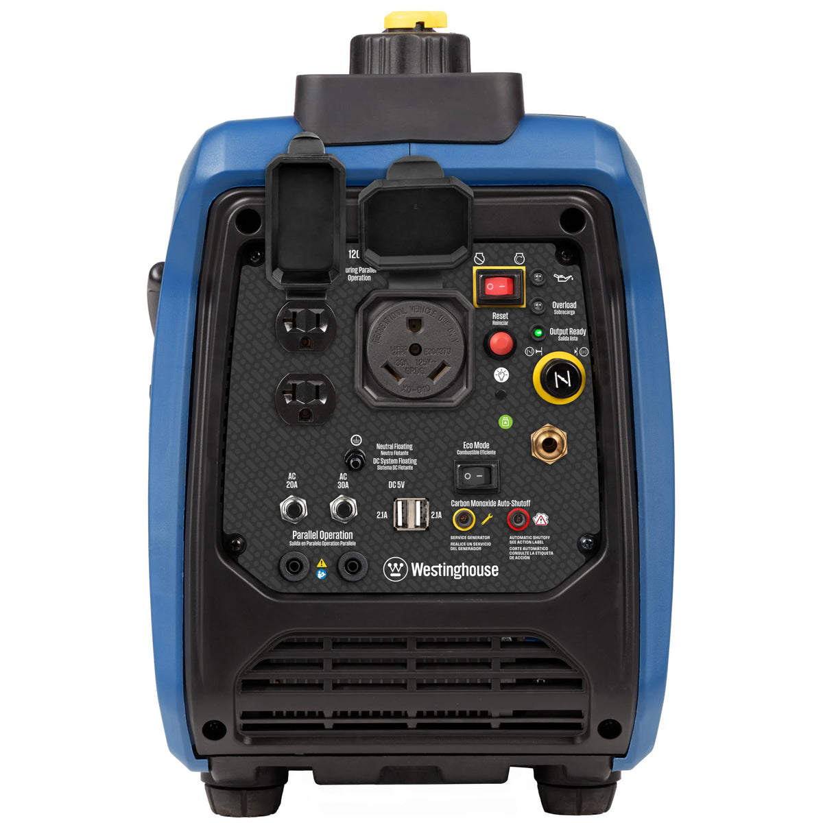 2550 Peak Watt Dual Fuel Portable Inverter Generator with CO Sensor P4503