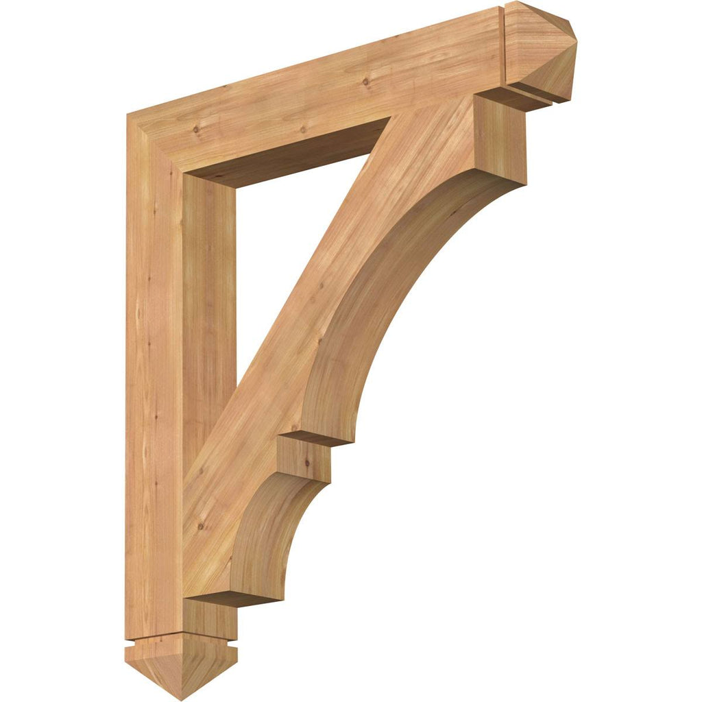 Western Red Cedar Smooth Bracket S6998