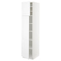 White High Cabinet with Shelves and 2 Doors C675941