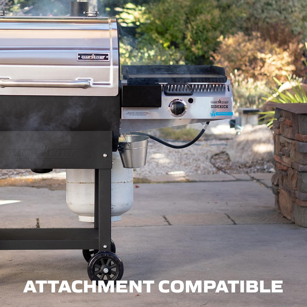 24 in. WIFI Woodwind Pellet Grill & Smoker, Stainless Steel, 811 sq in Cooking Surface R85347