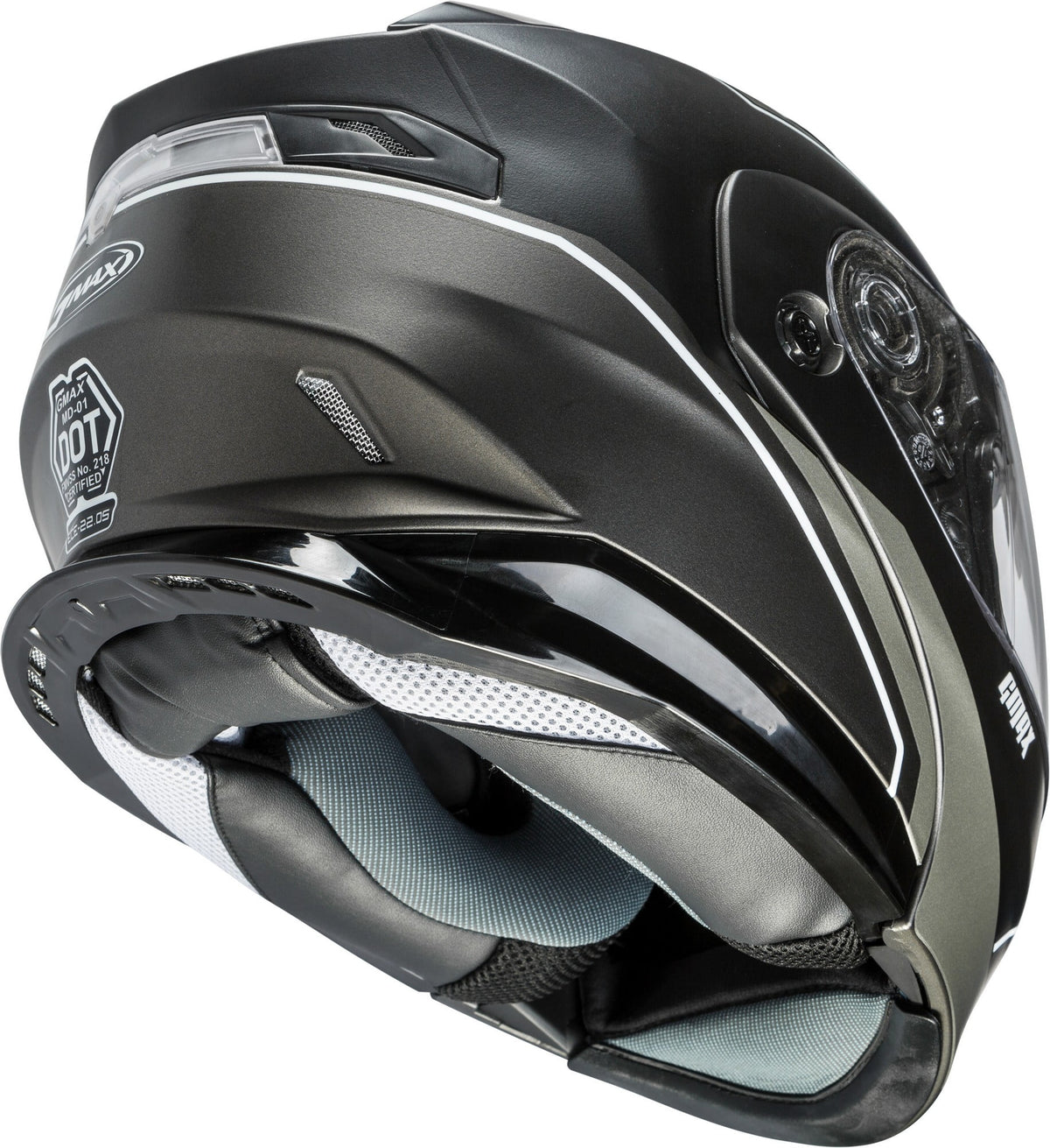 Modular Helmet Black/Silver W777