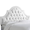 White California King High Arch Tufted Headboard Q9284
