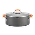 8 Qt Nonstick Hard-Anodized Oval Pasta Pot with Lid C78773
