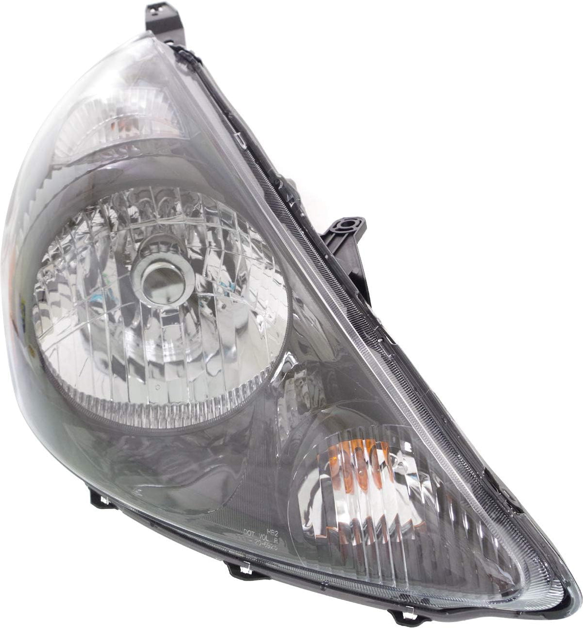 Halogen Headlight Assembly Black Z65870