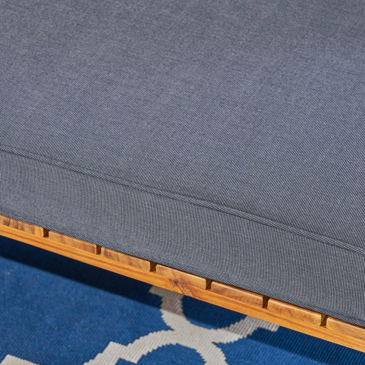 Acacia Wood Loveseat B7383