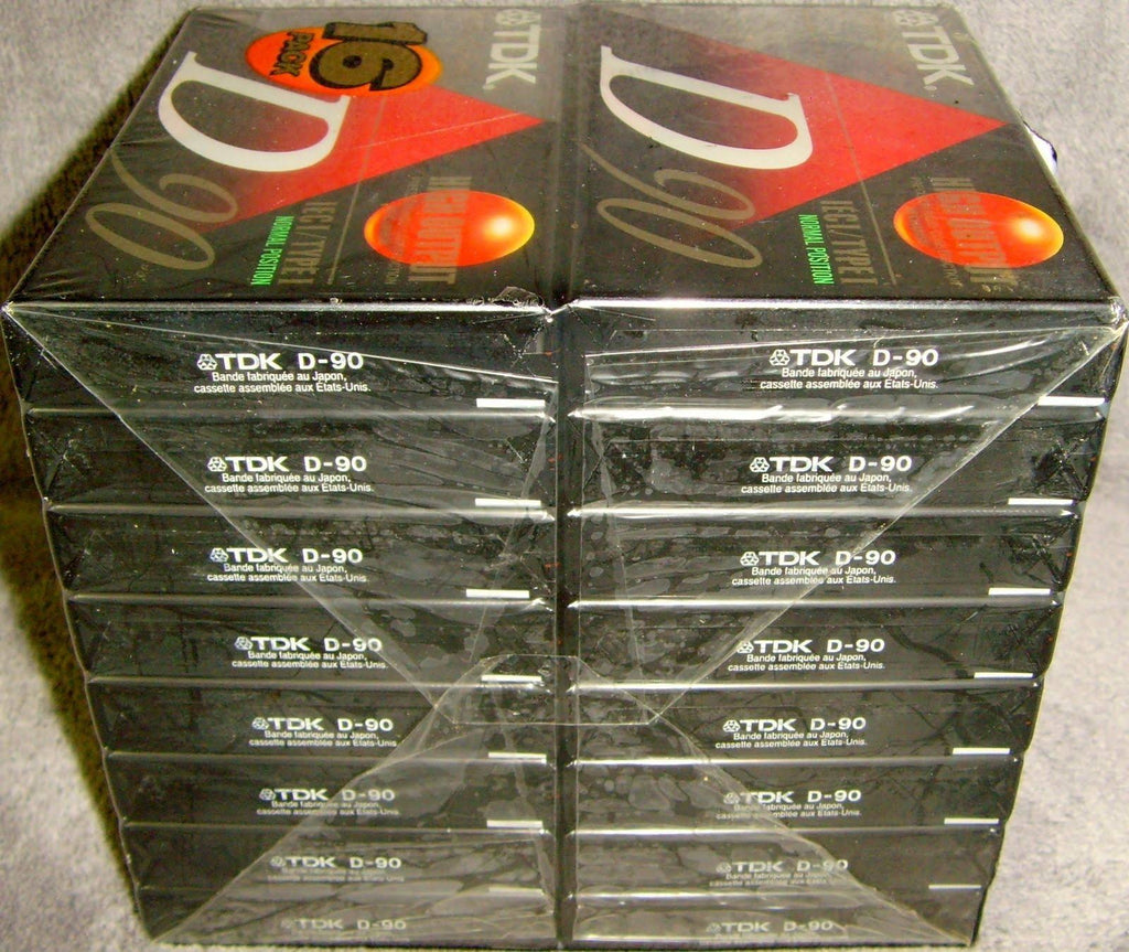 High Output 16-Pack Audio Cassette Tapes Q60737