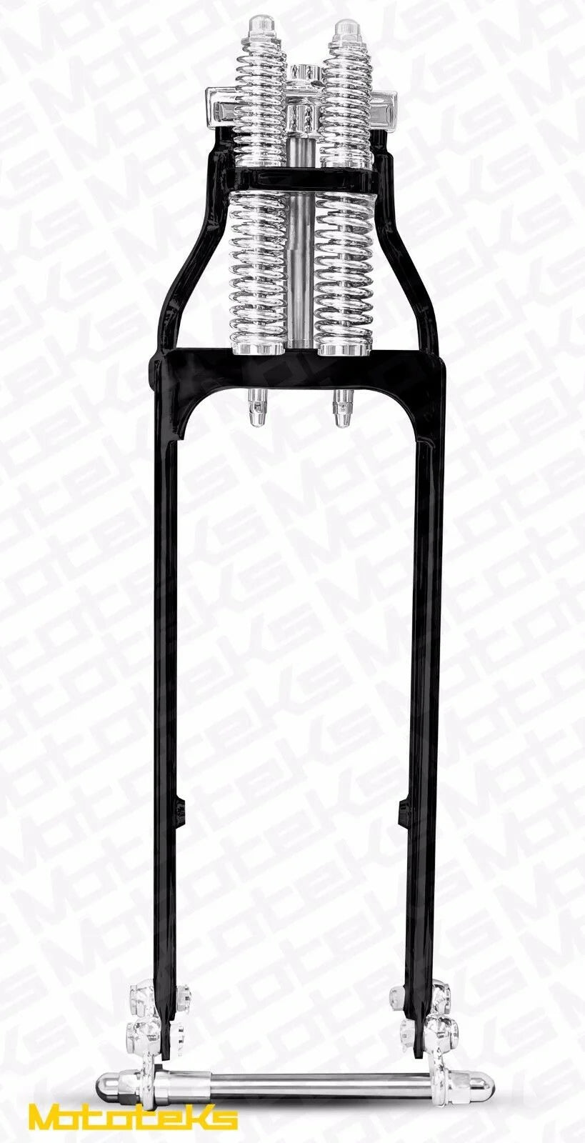 BLACK SPRINGER FRONT END +10" OVER STOCK LENGTH D5165