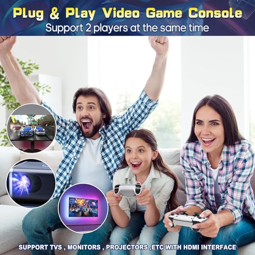 Retro Game Console with 20,000+ Games and Dual Wireless Controller G20098