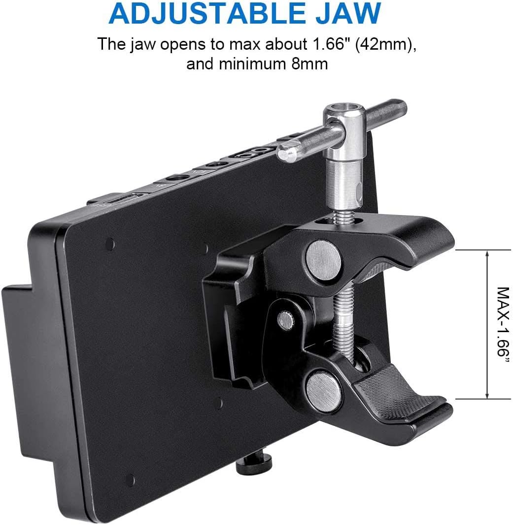 V Mount Battery Adapter Plate with Super Clamp Z550543