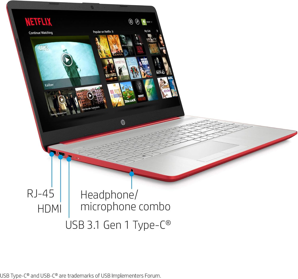 15.6in Laptop Intel Pentium Quad-Core N5000 4GB RAM 500GB Hard Drive Windows 10 S Renewed T412