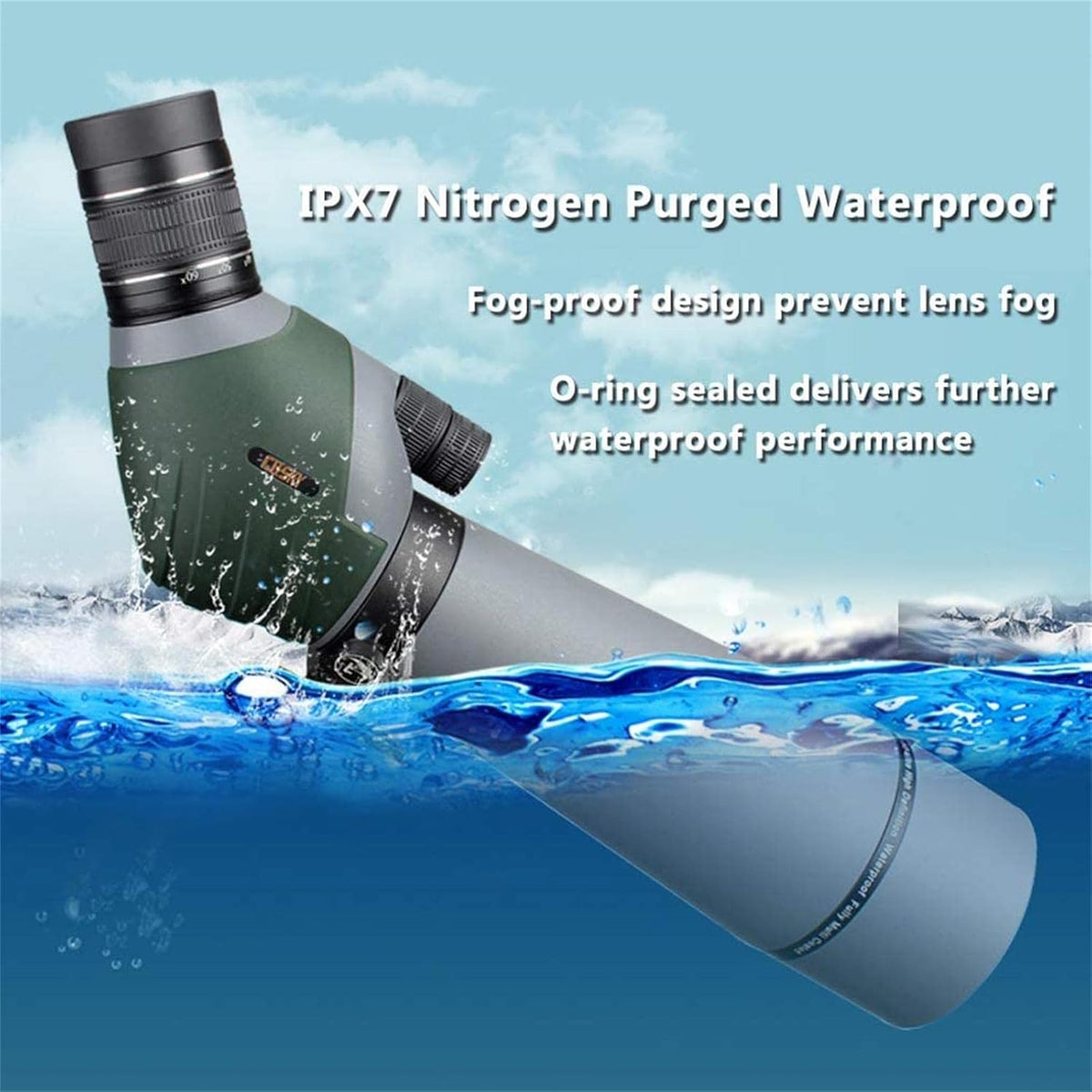 20-60x80 ED Spotting Scope with Carrying Case N214701