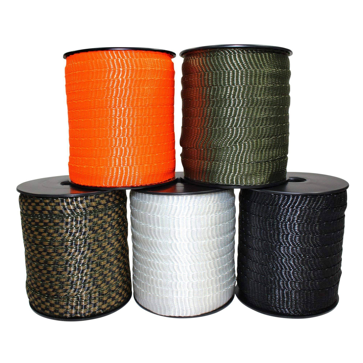 Polyester Flat Rope 5/8 x 3000ft Camo K9992