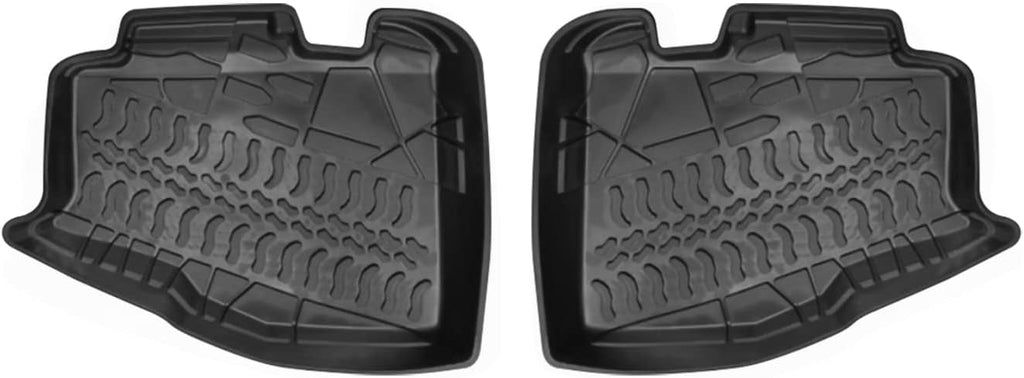 Black Floor Mats Liners Front and Rear Carpet C60325