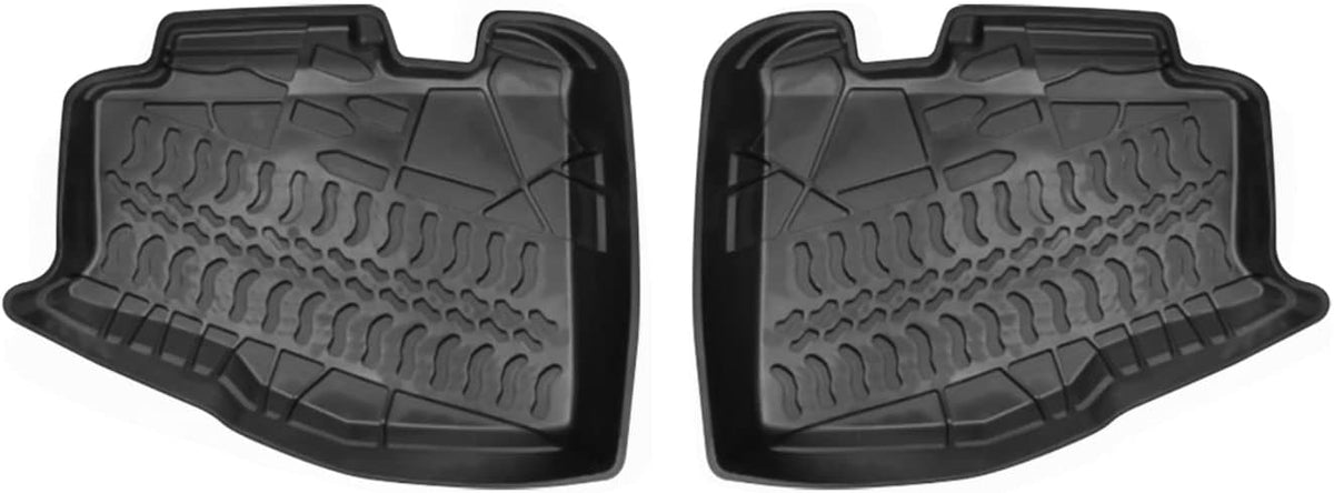 Black Floor Mats Liners Front and Rear Carpet C60325
