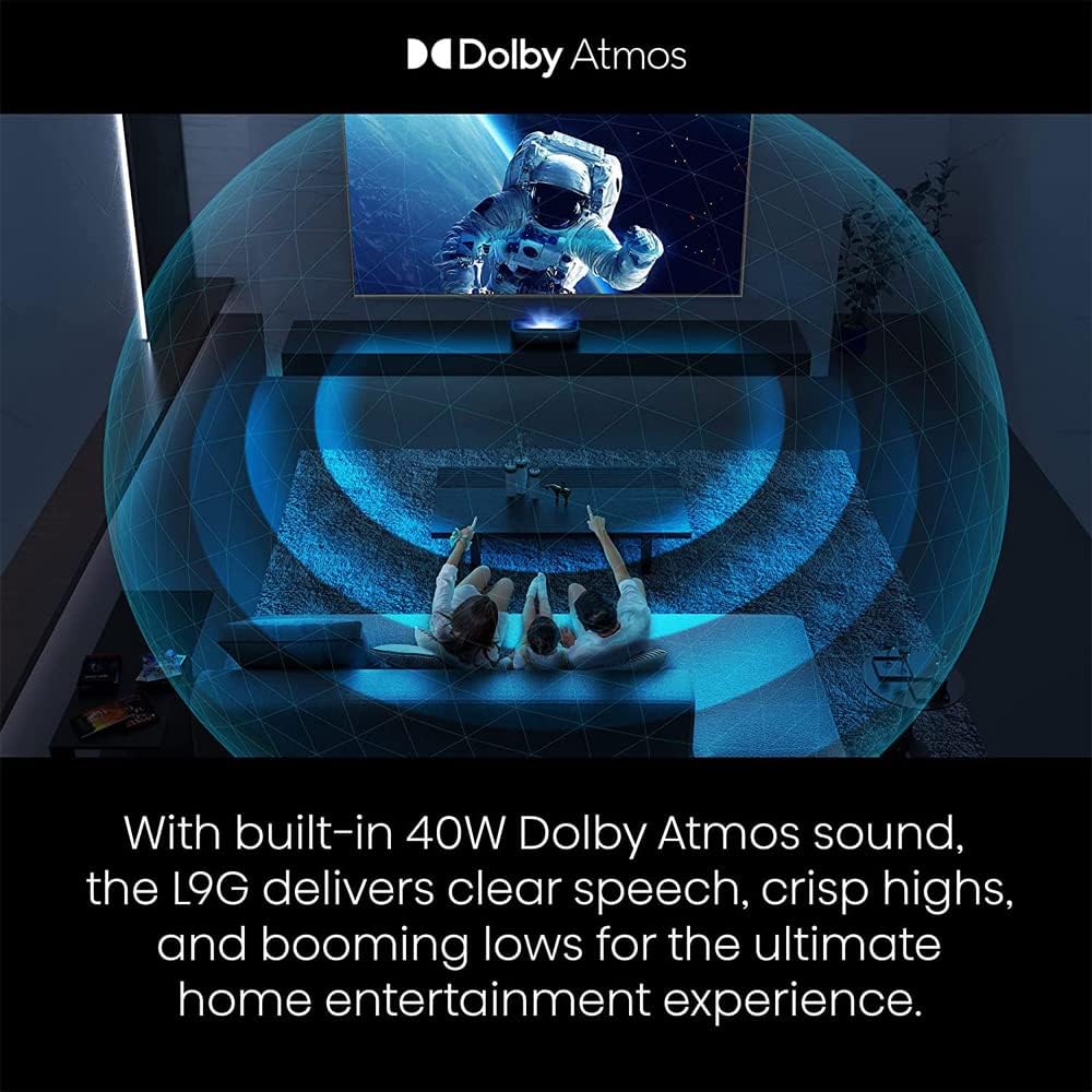 100" LASER TV 4K Projector & ALR Screen Bundle L462