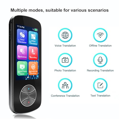 137+ Language Instant Two Way Translator Device T8334