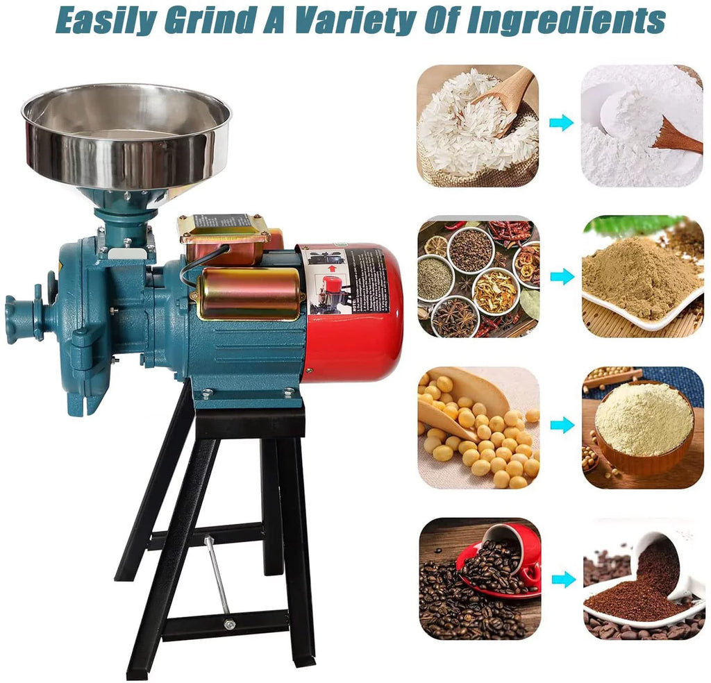 110V Electric Grain Mill Flour Grinder Y3930