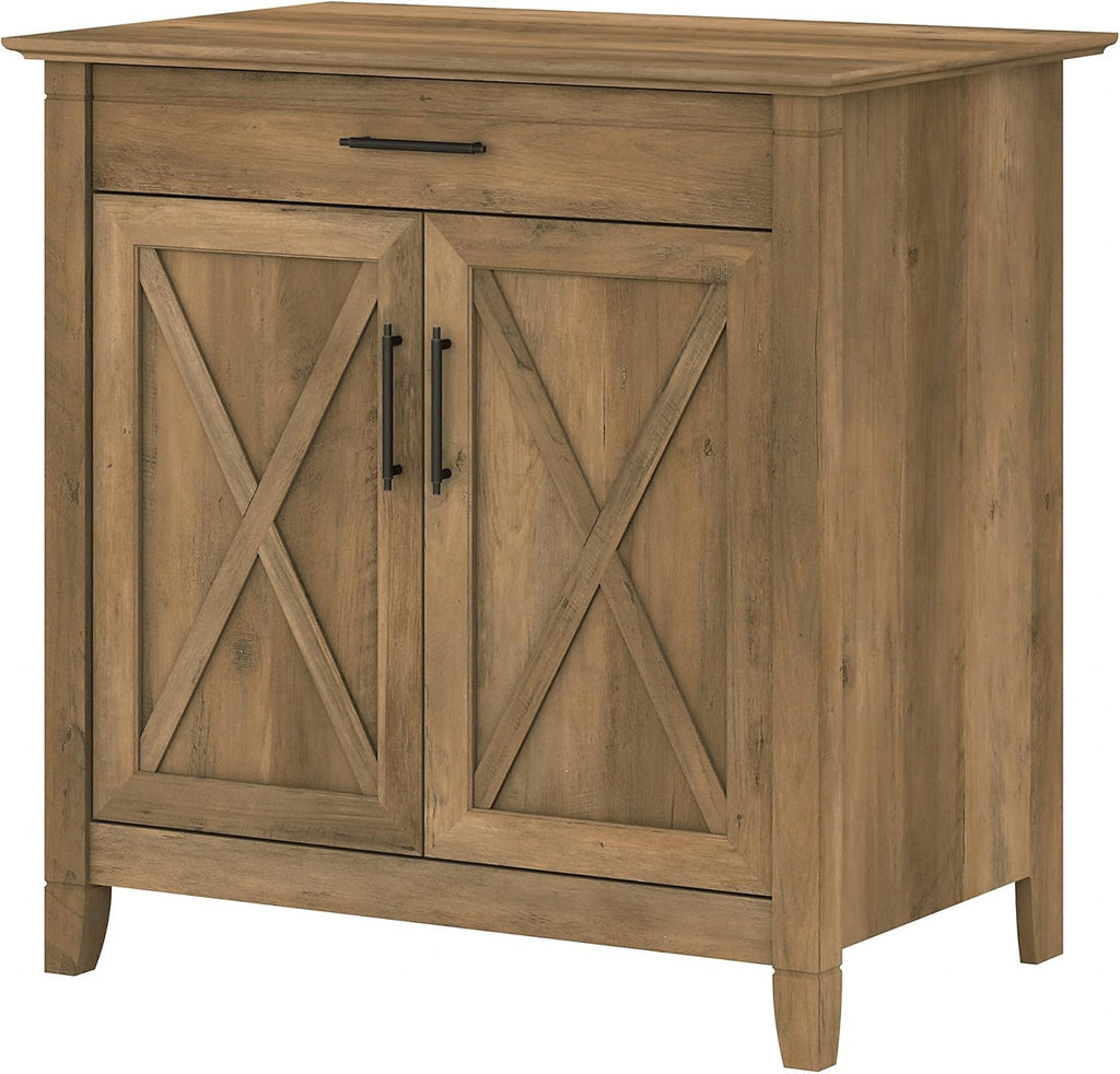 Reclaimed Pine Secretary Desk with Keyboard Tray U9755