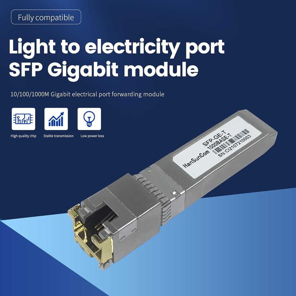 2 PCS Gigabit Fiber Optical Transceiver Connectors Z855