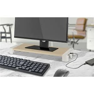 Monitor Stand with USB Hub and Card Reader Z23652