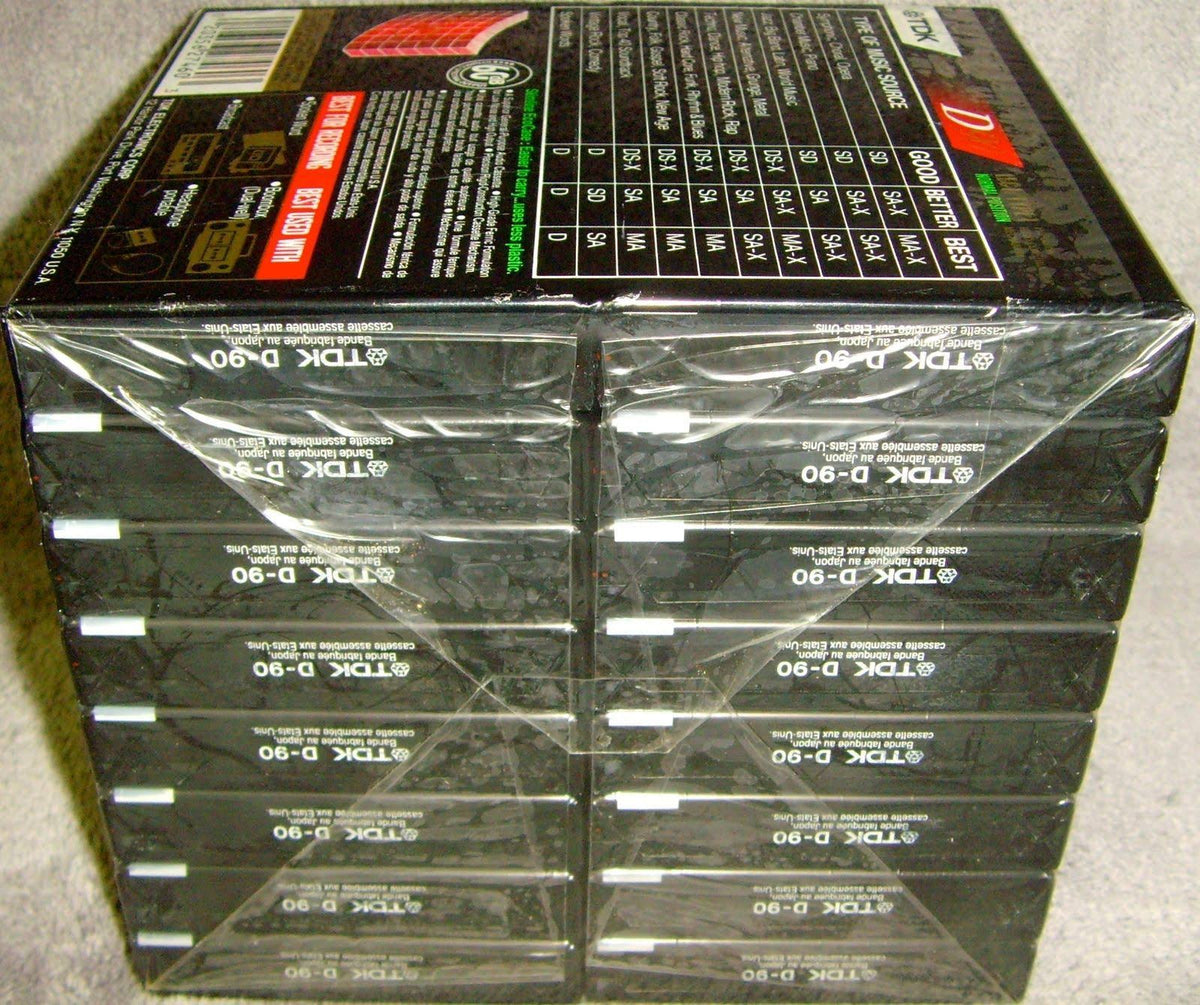 High Output 16-Pack Audio Cassette Tapes Q60737