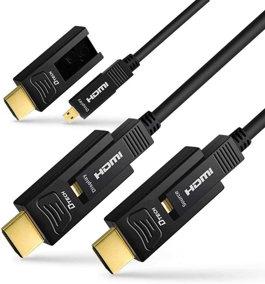 Fiber Optic HDMI Cable 50 Feet 4K 60Hz F22771