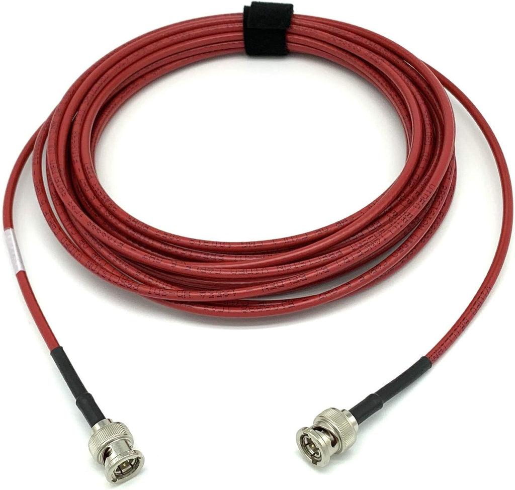 150ft Mini RG59 HD SDI BNC Cable - Red R3031