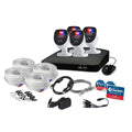 8-Channel Full HD 1TB Security System with 4 Cameras P267