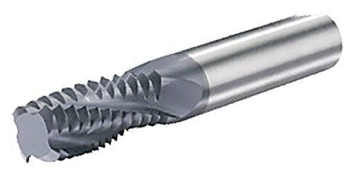 Helical Flute NPT Thread Mill, AlTiN Coated, 4 Flutes, 18 Pitch R398